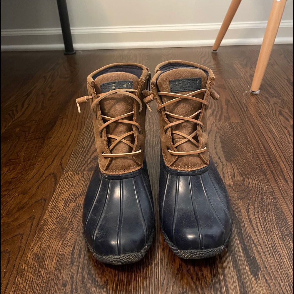 Sperry duck boots!